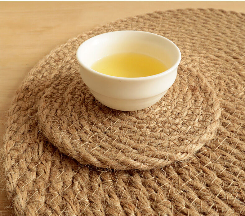 Straw Mat Hs Code Linen Grass Insulation Mat Table Placemat Straw Coaster Home Mug ...