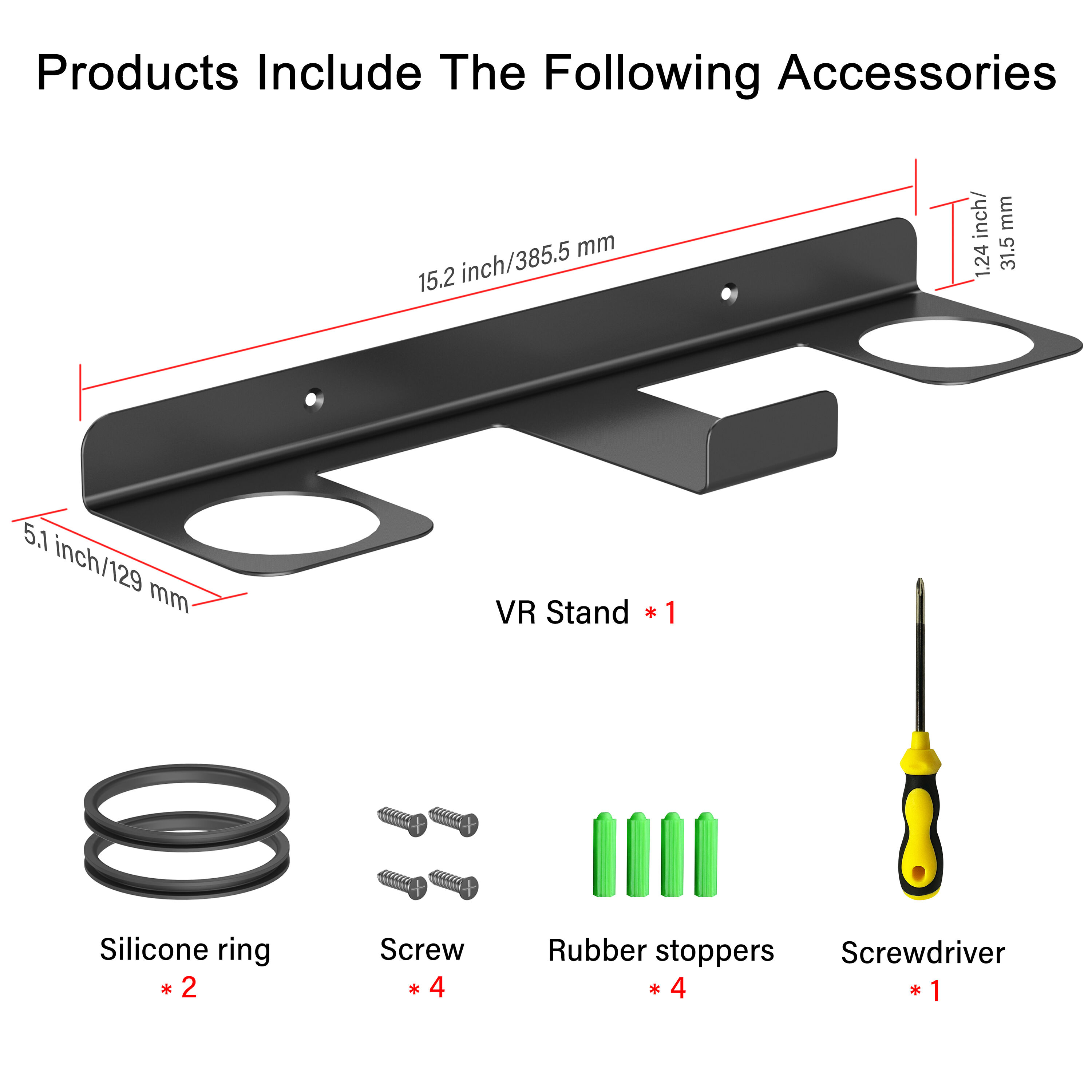 Vr Storage Stand Compatible With Meta Quest 2&quest 3 Wall Storage ...