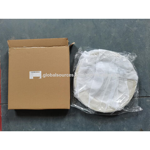 24er-Pack 33 cm (13 Zoll) transparente Kuchenständer mit goldenem Rand, Einweg-Tortenteller, Dessert- und Cupcake-Präsentationsständer mit Fuß aus Kunststoff