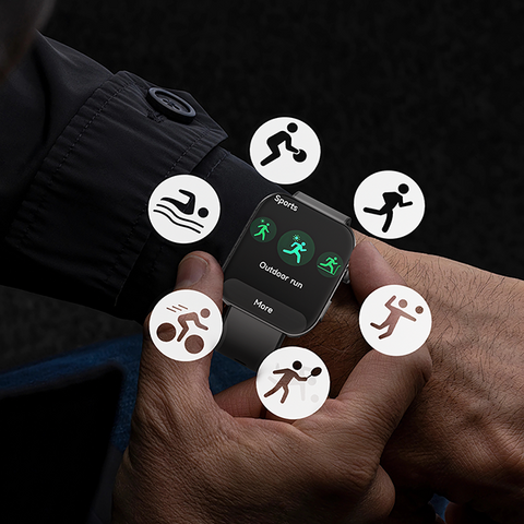 2024 Smartwatch mit Vollbild-Touch, über 100 Sportmodi und medizinischer Gesundheitsüberwachung für Damen und Herren