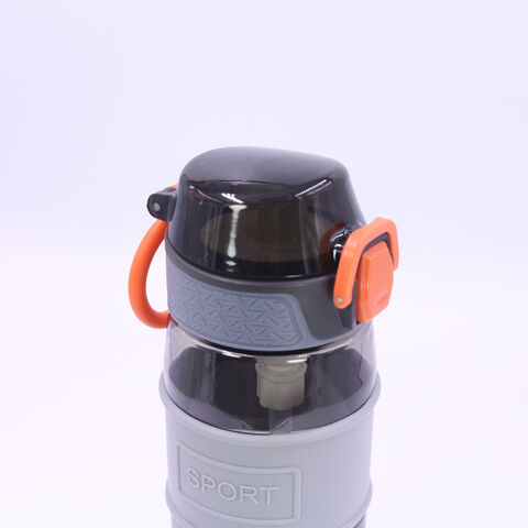 Bouteille d'eau de sport avec poignée pour l'alpinisme - Gourde réutilisable
