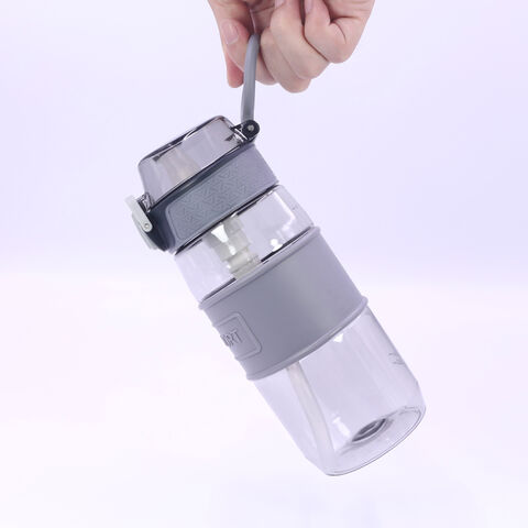 Bouteille d'eau de sport avec poignée pour l'alpinisme - Gourde réutilisable