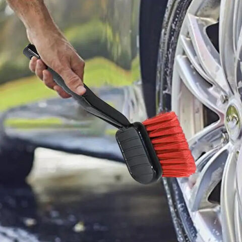 Tanakiving 9-Piece Car Detailing Brush Kit - Wheel, Tire & Interior Cleaning Brushes With Microfiber Towel | Scratch-Free Brushes For Rims, Wax Sponge Included - View #4