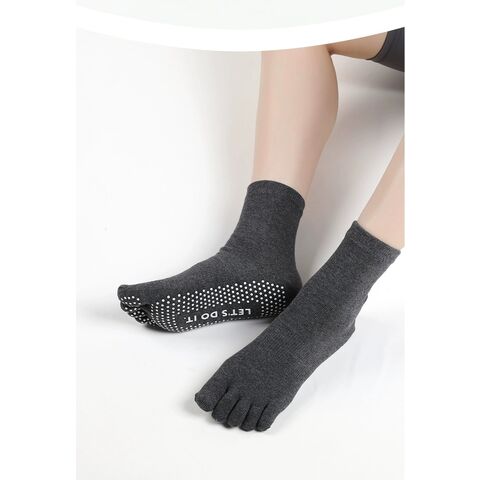 Fabrik Großhandelspreis Hochwertige Fünf-Zehen-Socken Yoga-Socken Rutschfeste Socken