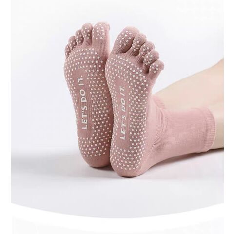 Fabrik Großhandelspreis Hochwertige Fünf-Zehen-Socken Yoga-Socken Rutschfeste Socken