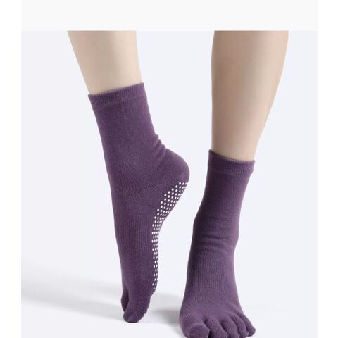 Fabrik Großhandelspreis Hochwertige Fünf-Zehen-Socken Yoga-Socken Rutschfeste Socken