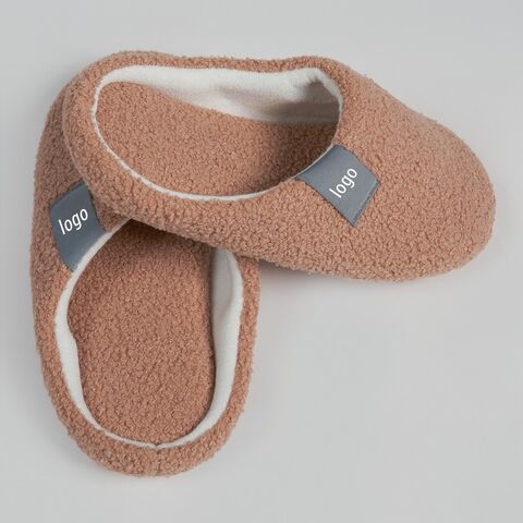 Zapatillas de plataforma para el hogar, suaves, cómodas, de felpa, de color sólido, antideslizantes, OEM/ODM de fábrica