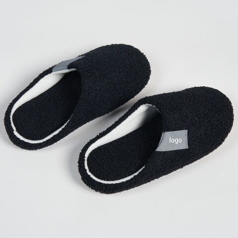 Zapatillas de plataforma para el hogar, suaves, cómodas, de felpa, de color sólido, antideslizantes, OEM/ODM de fábrica