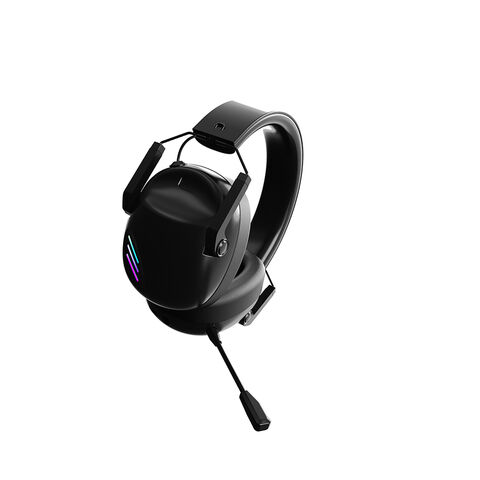 Auscultadores Over-Ear com Banda Bluetooth Estéreo Gamer RGB para Jogos
