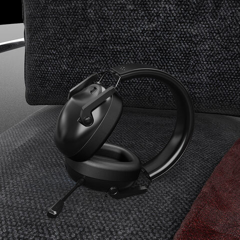 Auscultadores Over-Ear com Banda Bluetooth Estéreo Gamer RGB para Jogos