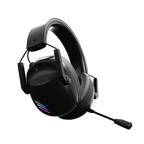 Auscultadores Over-Ear com Banda Bluetooth Estéreo Gamer RGB para Jogos