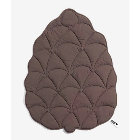 Alfombra creativa con diseño de hojas para mascotas, uso en las cuatro estaciones, cama gruesa para perros y gatos, esterilla para dormir