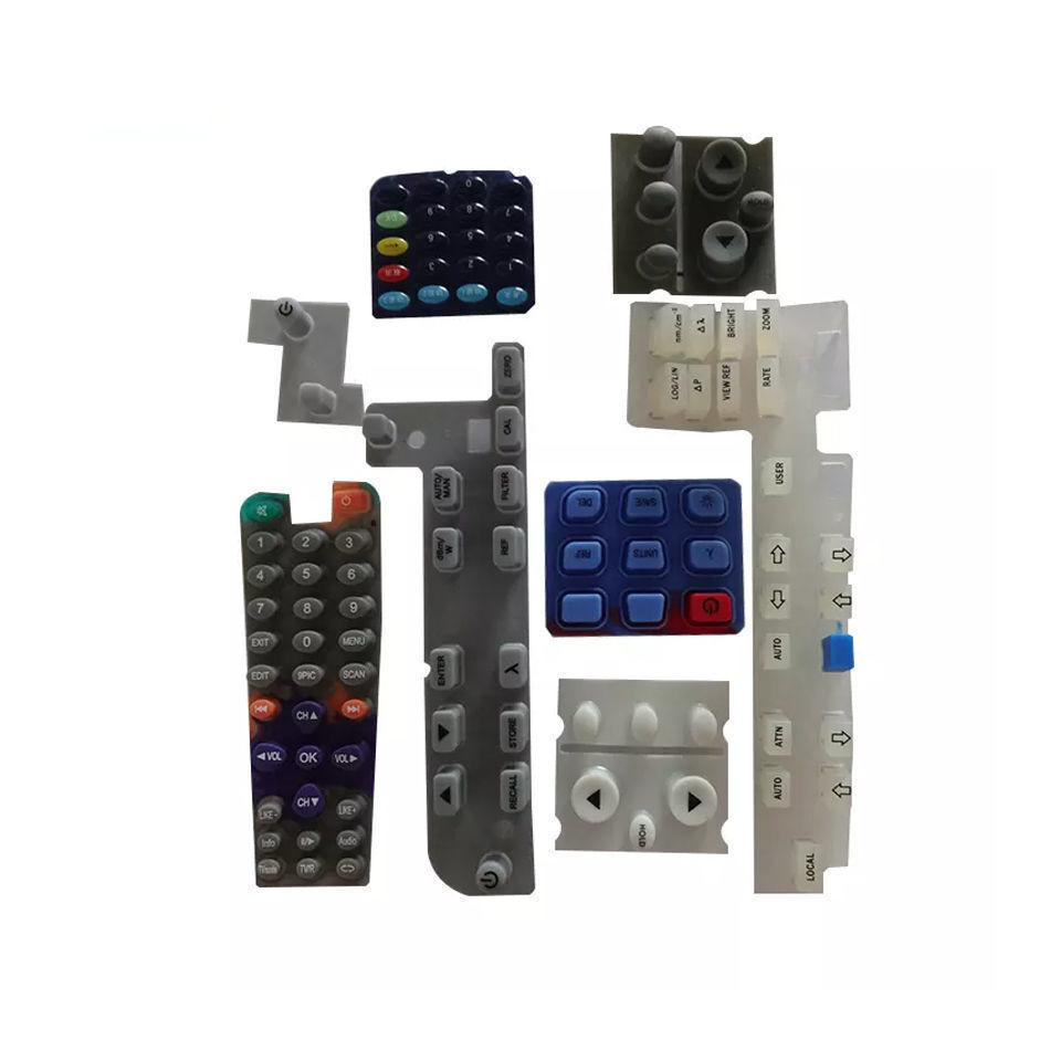 Wholesale Custom Welcomed Rubber Keyboard Custom Made Silicone Button ...