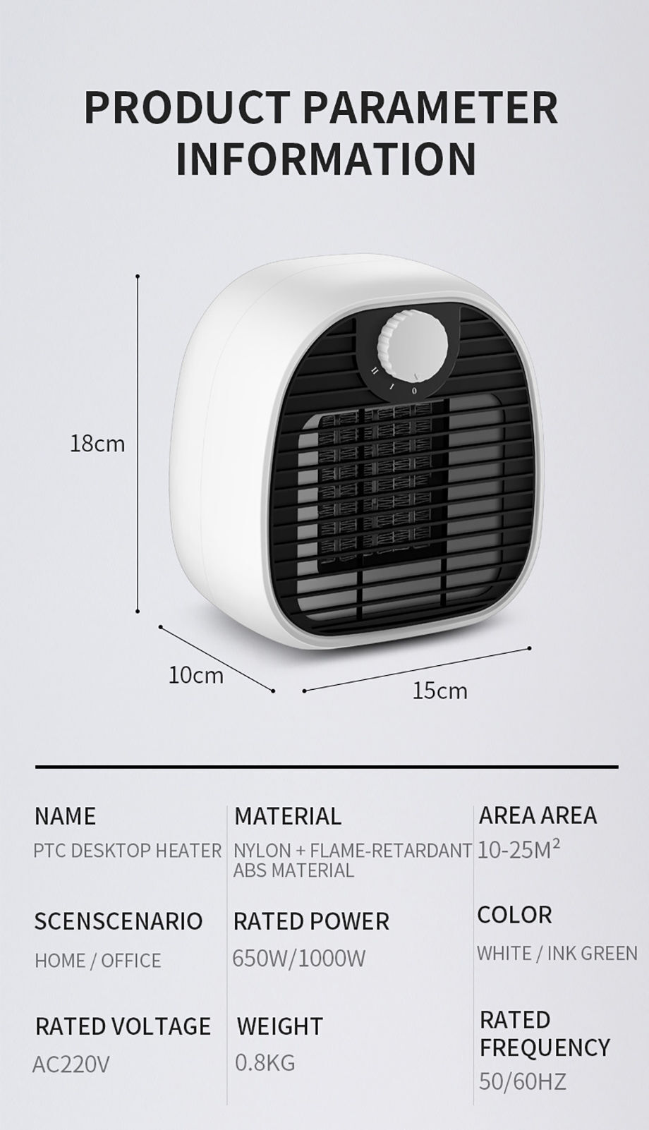 Buy China Wholesale Homemateair Heater Warm Air Blower & Mini Fan ...