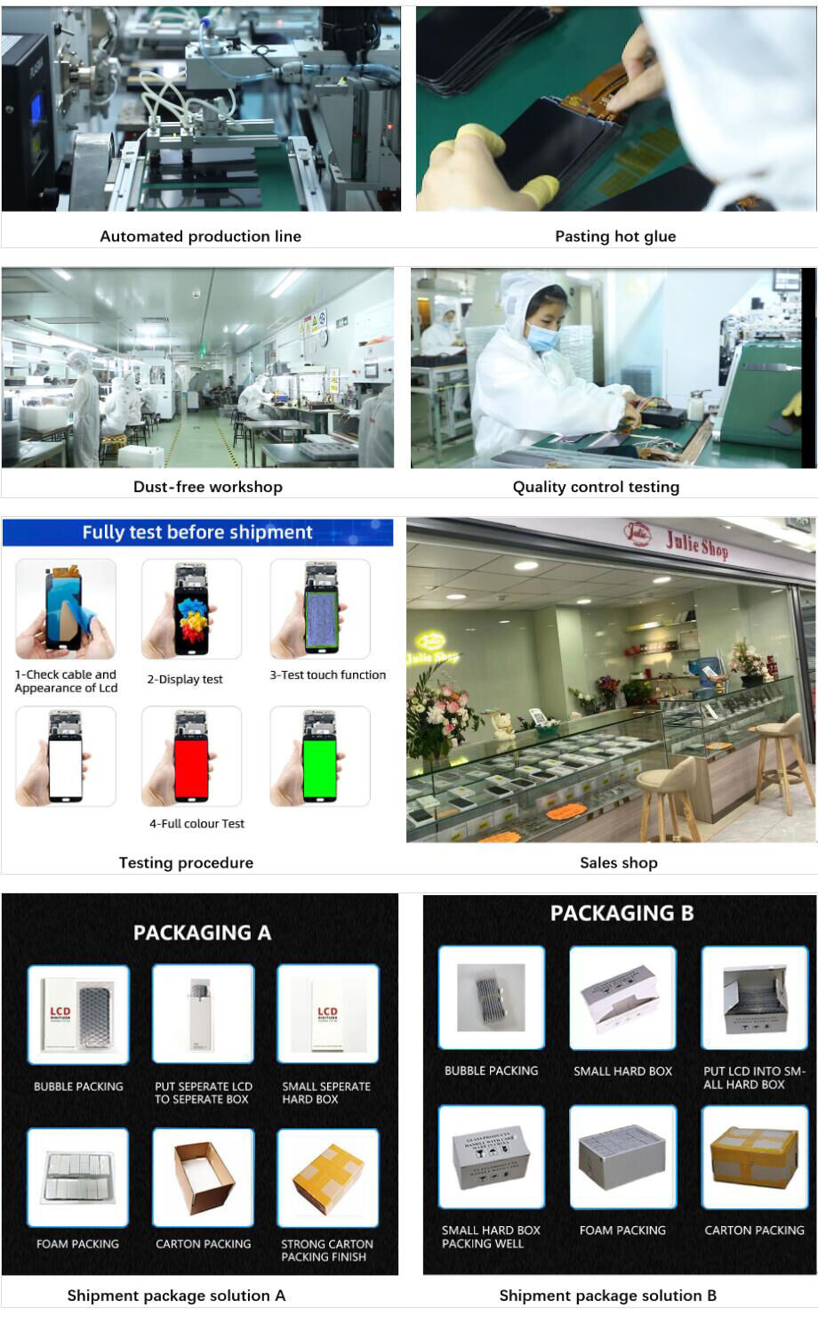 Buy China Wholesale Lcd Panels Mobile Phone Lcd Display Screen For ...