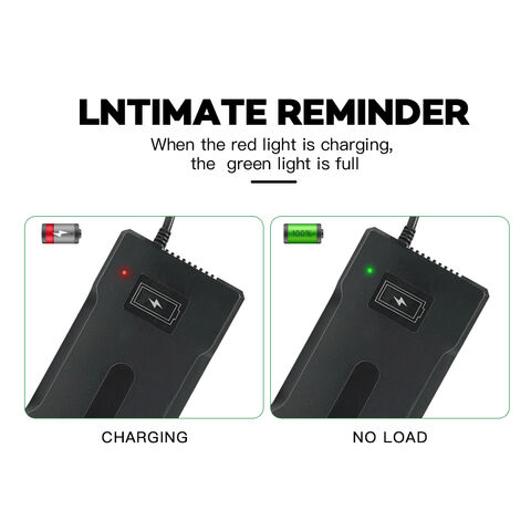 Chargeur 54,6 V 2 A Pour Batterie Lithium 48 V – Prise XLR 3 Broches – Écran Et Ventilateur – Pour Vélo Et Scooter électrique - 4