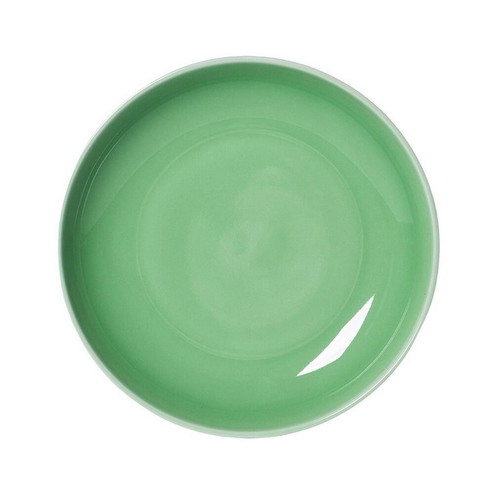 Buy China Wholesale Custom Logo Dinner Plates Cheap Round Green Ceramic