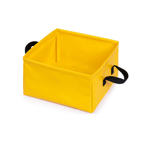 Bañera plegable portátil para pies, cubo cuadrado, lavabo para playa, juego de agua y arena, cubo para pedicura