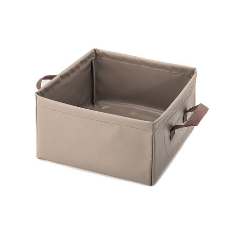 Bañera plegable portátil para pies, cubo cuadrado, lavabo para playa, juego de agua y arena, cubo para pedicura