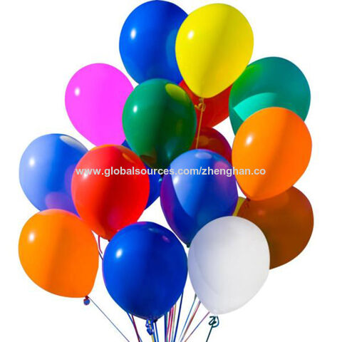 Heiss Verkauf billig Preis Chrom Metallic runde Form biologisch abbaubar 9" 10" 12" Latex Ballon für Geburtstag Festival Party Dekoration