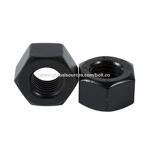 Tuerca Hexagonal Pesada de 5 Pulgadas API20E 8MLCuN PTFE XYLAR2 A194grB5 con Imprimación Cerámica de Fluoropolímero