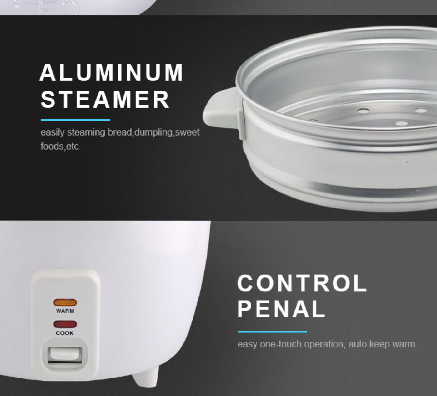 Wholesale Rice Cooker Mini Rice Cooker Oem Brand 1.8l, 10cups, Glass ...