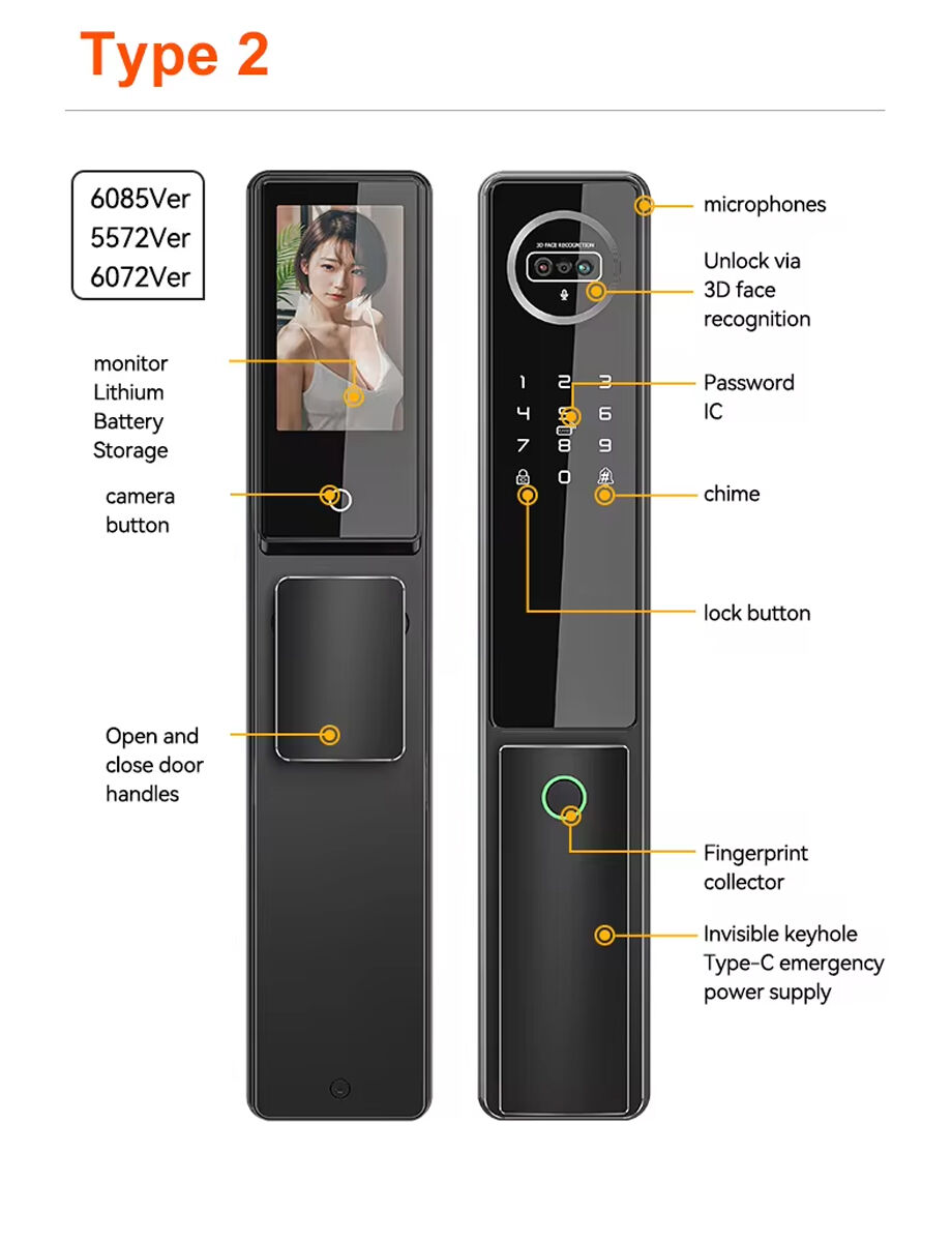 Wholesale Price 3d Tuya Face Recognition Real Time Video Intercom ...