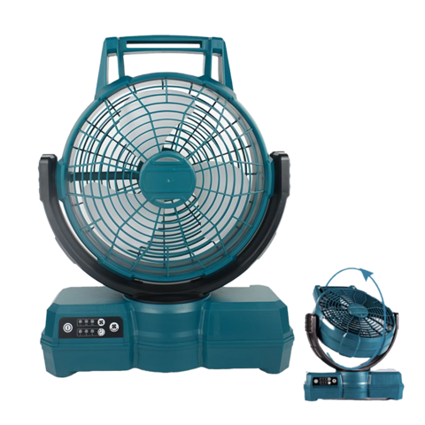 Ananke Tools Ventilateur électrique Li-ion DC AC à double usage, rechargeable pour la maison, la voiture, le camping en plein air, ventilateur électrique à trois vitesses