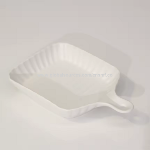 Moderne Antihaft-Keramikglasur Auflaufform Lasagne Backformen mit Griff Backgeschirr Set für Zuhause Hotel Restaurant