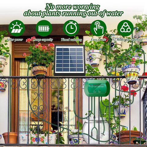 New Design Solar Automatic Watering System Indoor Plant Timer Watering Best, By