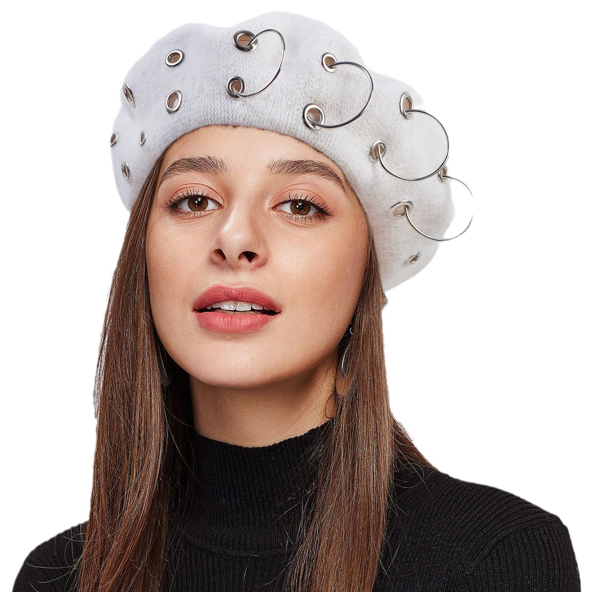 [SOMEWHERE BUTTER]★24FW★韓国人気★Wool Pendant Beret WILLFULLY official web store（ウィルフリーコウシキツウハン