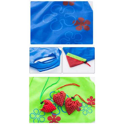Bolsas de compra de nailon con logo personalizado, bolsa de almacenamiento plegable, bolsa tote reutilizable