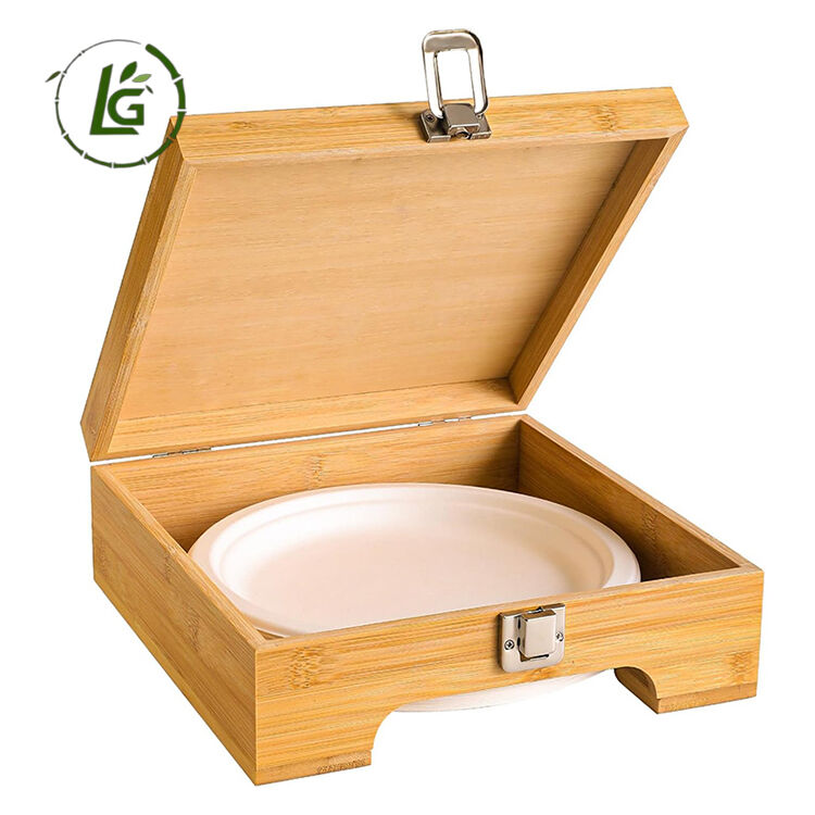 Legend Hot Selling Paper Plate Dispenser Bamboo Kitchen Counter Legend hot selling paper plate dispenser bamboo kitchen counter
