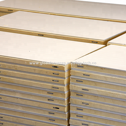 Paneles Sándwich de PU de 180 mm de Venta Caliente para Cámaras Frigoríficas+Fuerte resistencia a la intemperie, anti-envejecimiento, larga vida útil.