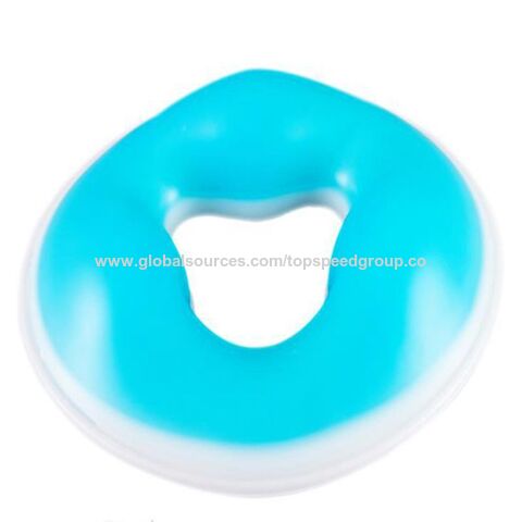 Cojín de masaje de silicona de alta demanda, almohada facial para masaje y almohada de apoyo