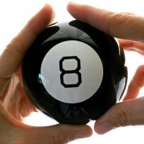AI-MICH Werbeartikel Neuer Retro Magic Mystic 8 Ball Entscheidungsfindung Wahrsagerei Antwortball Cooles Spielzeug Geschenk