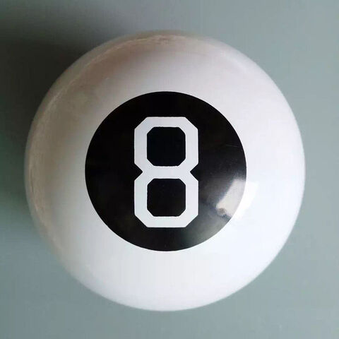 AI-MICH Werbeartikel Neuer Retro Magic Mystic 8 Ball Entscheidungsfindung Wahrsagerei Antwortball Cooles Spielzeug Geschenk
