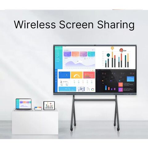 55 65 75 85 98 110 Zoll Konferenz Elektronisches Meeting Digitales interaktives Flachbildschirm Android TV Smart Board für Schulen
