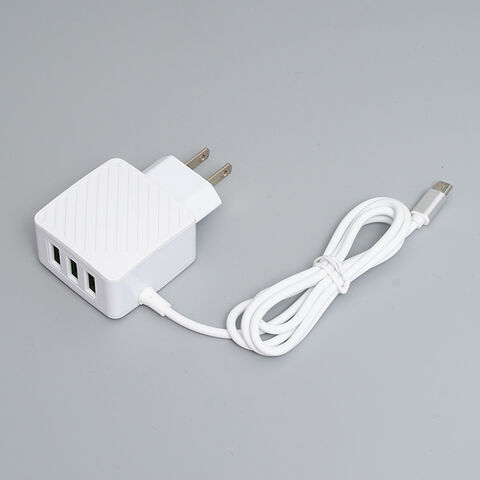 10,5W Wandladegerät Fabrik OEM ODM Handy-Ladegeräte mit Kabel