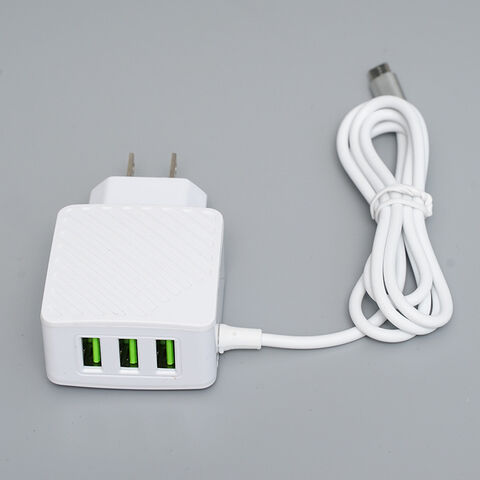 10,5W Wandladegerät Fabrik OEM ODM Handy-Ladegeräte mit Kabel