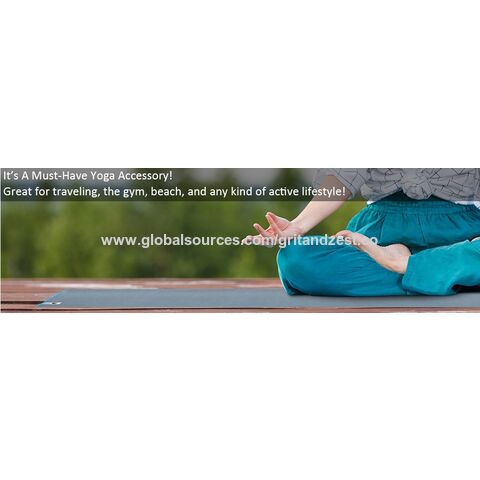 Yoga Towel, Non Slip Yoga Mat Towel Sweat Absorbent, Super Microfiber 72" x 26.5"