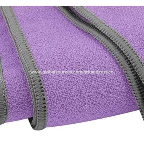 Yoga Towel, Non Slip Yoga Mat Towel Sweat Absorbent, Super Microfiber 72" x 26.5"