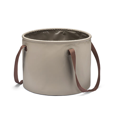 Cubo Plegable Portátil Multifuncional con Asa, Contenedor Ligero Plegable, Lavabo para Camping y Viajes - Ideal para Mayoristas