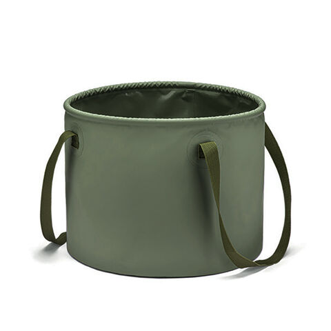 Cubo Plegable Portátil Multifuncional con Asa, Contenedor Ligero Plegable, Lavabo para Camping y Viajes - Ideal para Mayoristas