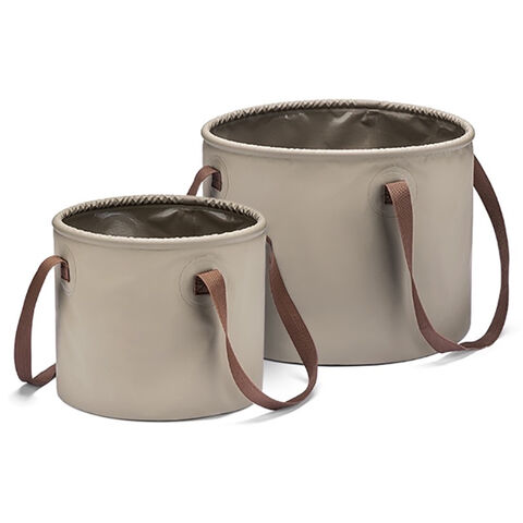 Cubo Plegable Portátil Multifuncional con Asa, Contenedor Ligero Plegable, Lavabo para Camping y Viajes - Ideal para Mayoristas