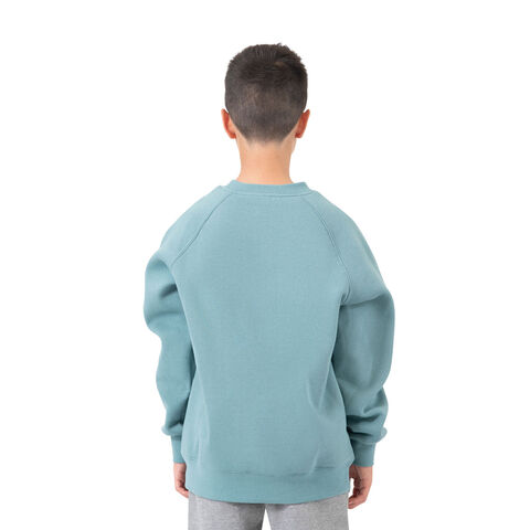 Sweat-shirts en coton pour enfants, 350 g, coupe raglan, sweat-shirts vierges. Tissu extérieur 100 % coton, plus de couleurs / couleur personnalisée.