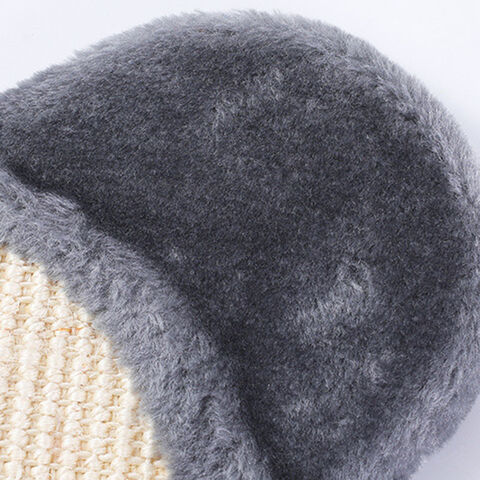 Venta al por mayor de juguetes para gatos: rascador de sisal con forma de flor y colgante magnético