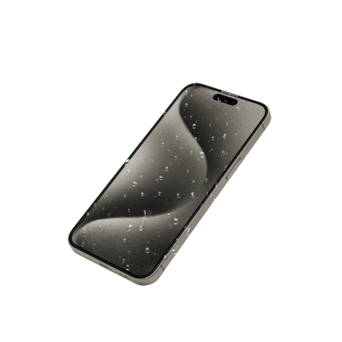 Protecteur d'Écran en Verre Trempé Courbé 3D Anti-Rayures K-ZDOO HD Ultra-Clair Anti-Empreintes Digitales pour iPhone 15/15 Plus/15 Pro/15 Pro Max