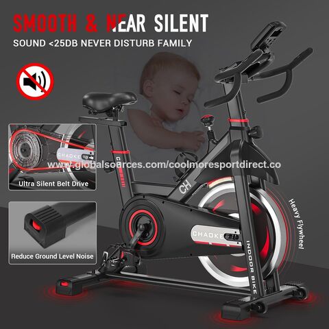Exercise Bike, Stationary exercise Bikes for Home with 330lbs Weight Capacity, Indoor Cycling Bike with Comfortable Seat Cushion,