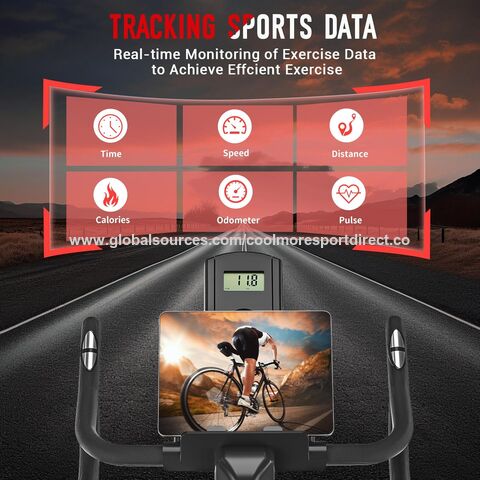 Exercise Bike, Stationary exercise Bikes for Home with 330lbs Weight Capacity, Indoor Cycling Bike with Comfortable Seat Cushion,